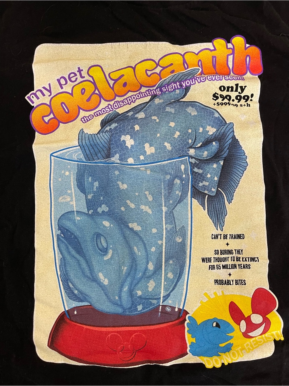 deadmau5 rare My Pet Coelacanth tshirt